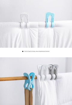 Durable multi-function clothespins for heavy bedding
