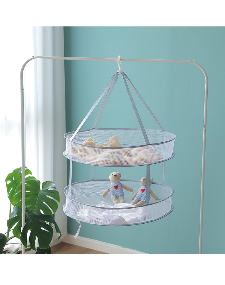 Drying rack for delicate garments and socks