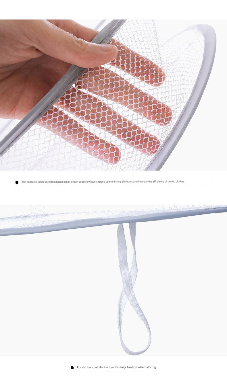 Folding drying rack with multiple size options for clothes