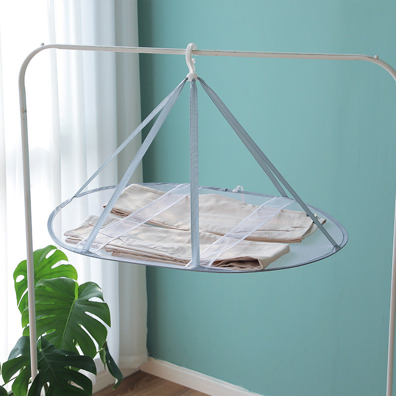 Folding drying rack with multiple size options for clothes