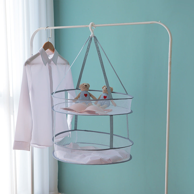 Close-up of modern design drying rack for efficient air drying