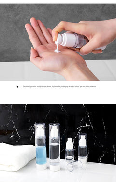 image of refillable plastic spray bottles