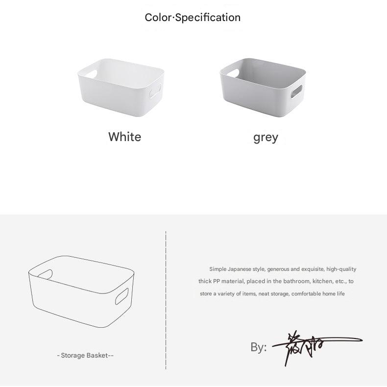 Easy clean storage box for household items