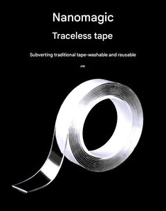 Image of Transparent Nano Adhesive Double-Sided Tape Roll