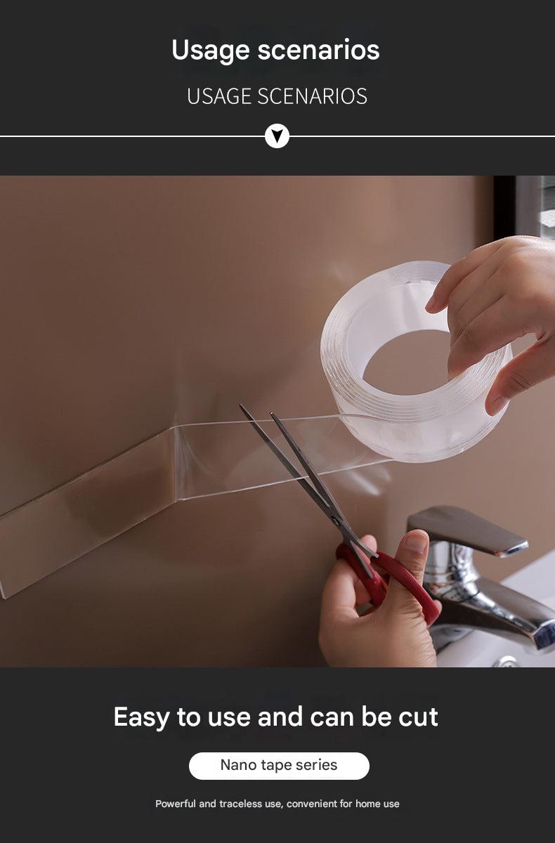 Nano Adhesive Tape shown with decorative items