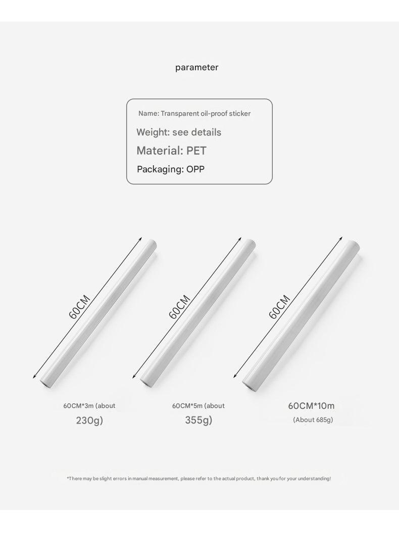 Stylish Kitchen Protection Anti-Oil Sticker 3
