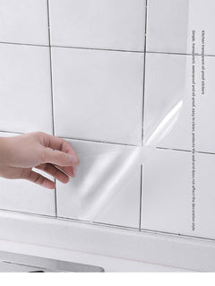 Clear Anti-Oil Kitchen Sticker Decor 9