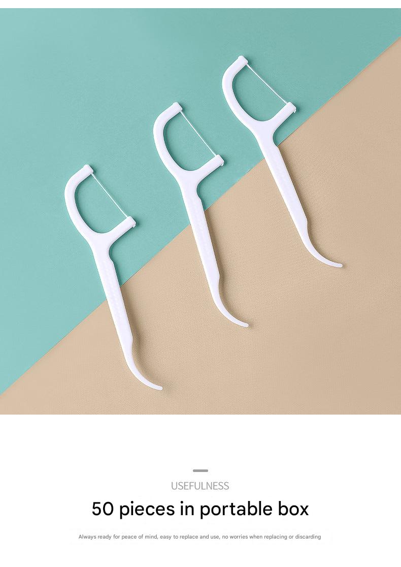 Flexible Dental Floss Picks for effective cleaning