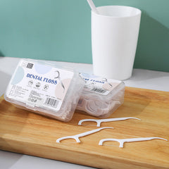 Compact travel case for Dental Floss Picks