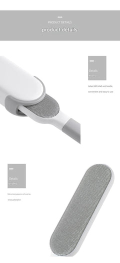 Different size options of the pet hair remover brush