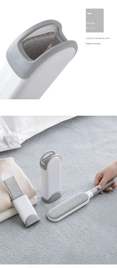 Eco-friendly packaging of pet hair brush