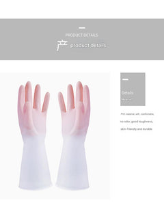 Full set of different sizes of kitchen cleaning gloves