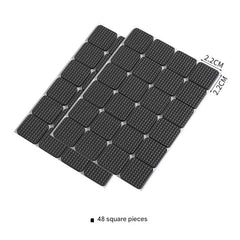 Square and round furniture leg protectors