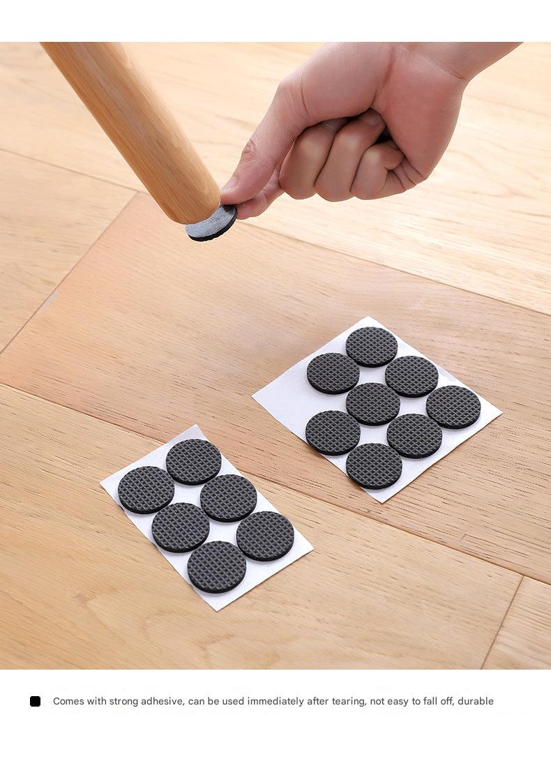 Stylish furniture leg protectors in action