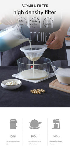 Image of Premium Kitchen Strainer for Soy Milk
