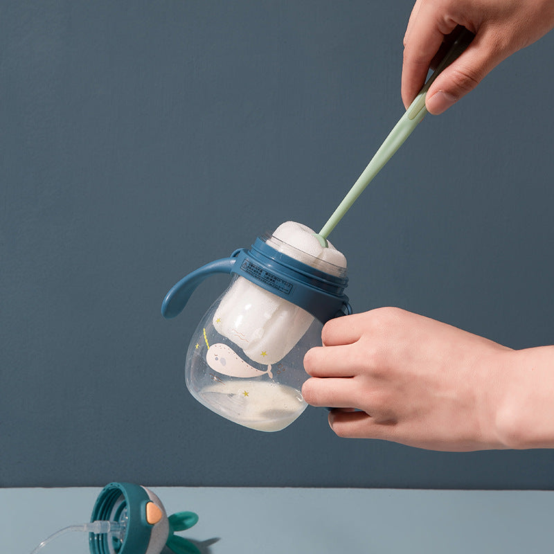 Durable PP and Sponge Cleaning Brush
