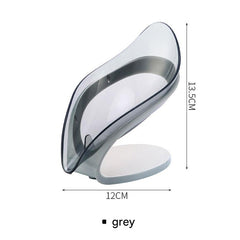 Elegant soap holder in modern bathroom setting
