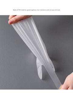 Disposable gloves in kitchen setting