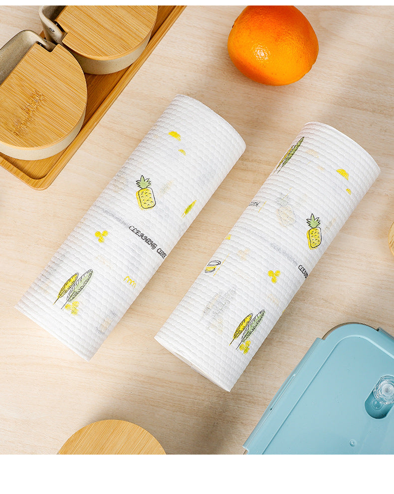 Stylish cleaning paper towels in different patterns