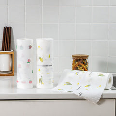 Convenient dual-use cleaning paper towels in action