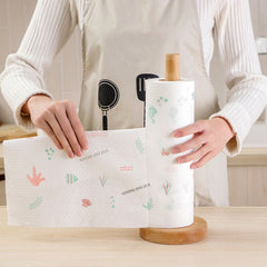 Multiple designs of paper towels for kitchen use
