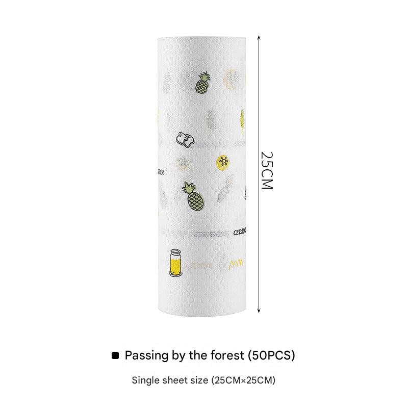 Durable non-woven fabric cleaning towels