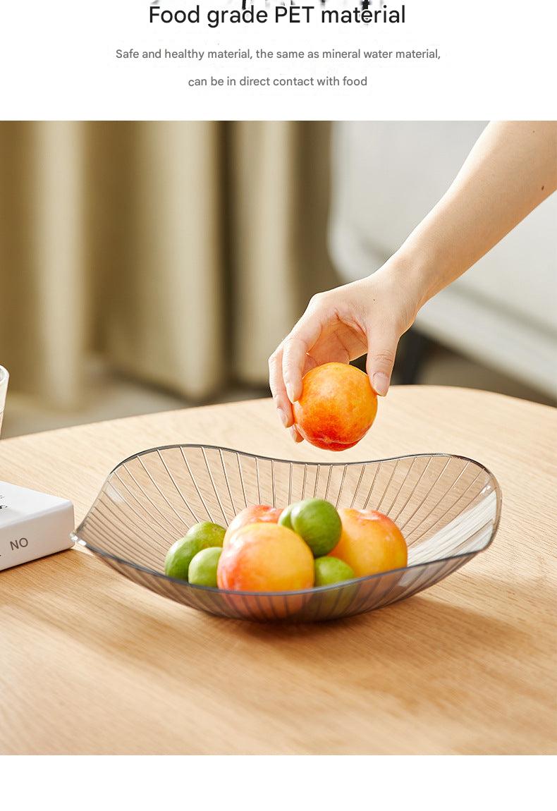 Stylish Modern Fruit Bowl elegant grey background