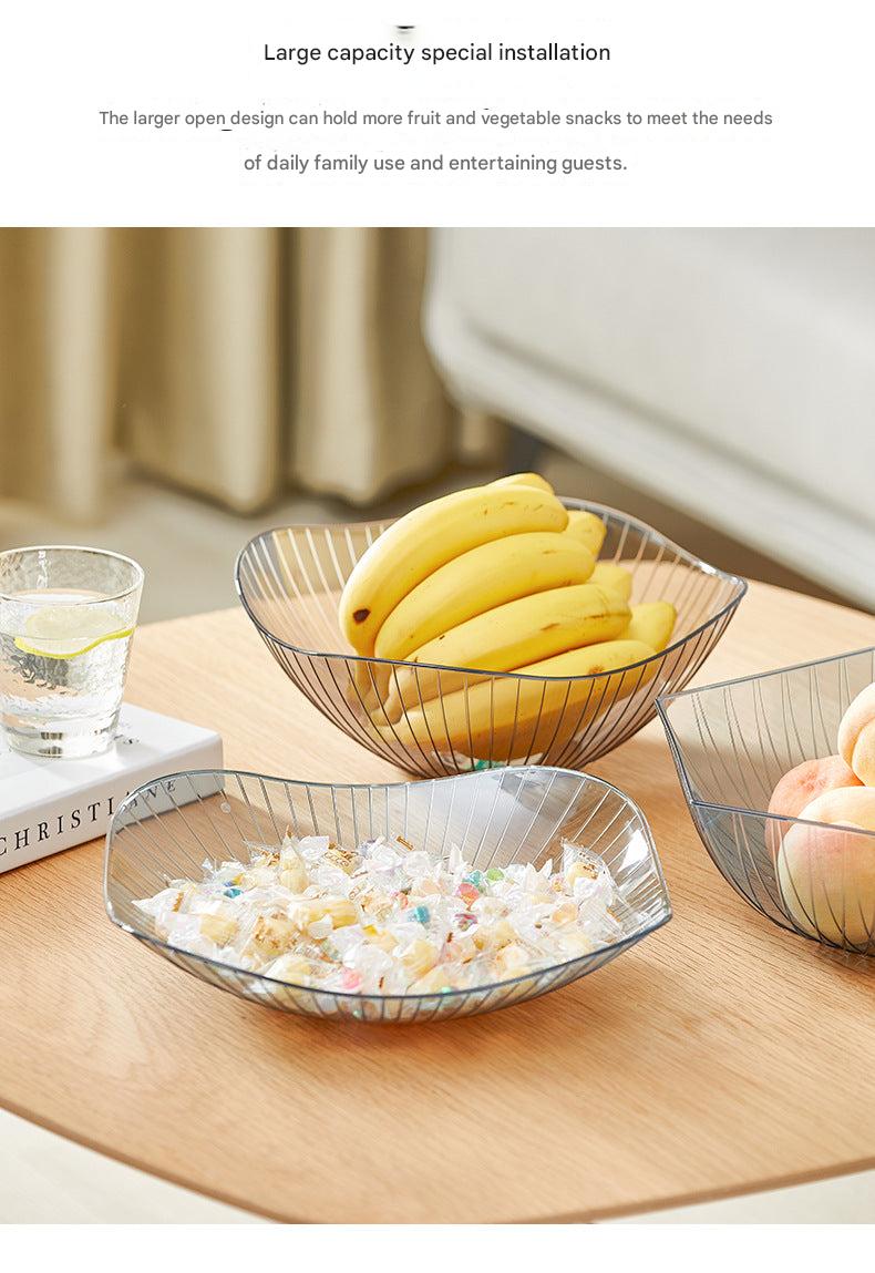 Chic candy serving bowl with snacks