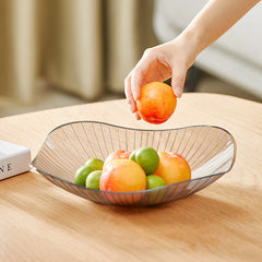 Chic candy serving bowl with snacks