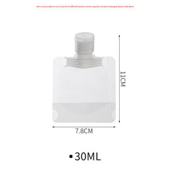 Multi-size travel bottles for personal care