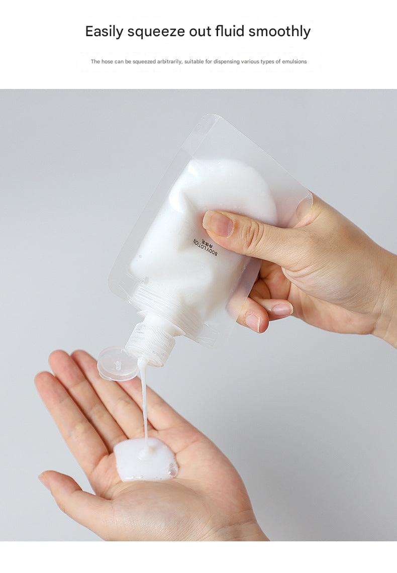 Versatile travel cosmetic containers for toiletries