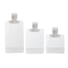 Durable PET material travel bottles collection