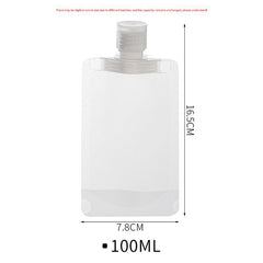 Compact and lightweight travel bottles set