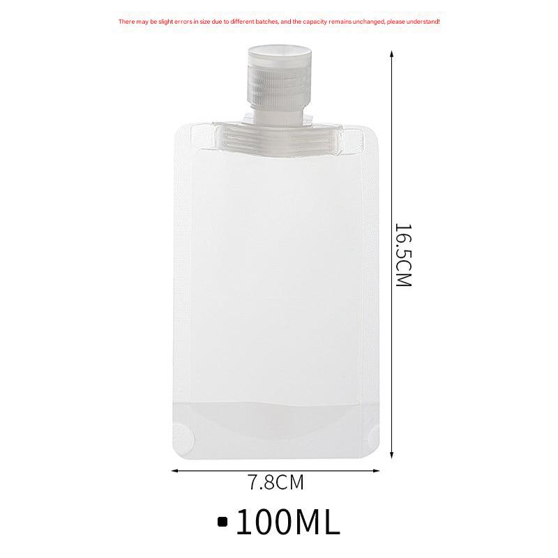 Compact and lightweight travel bottles set