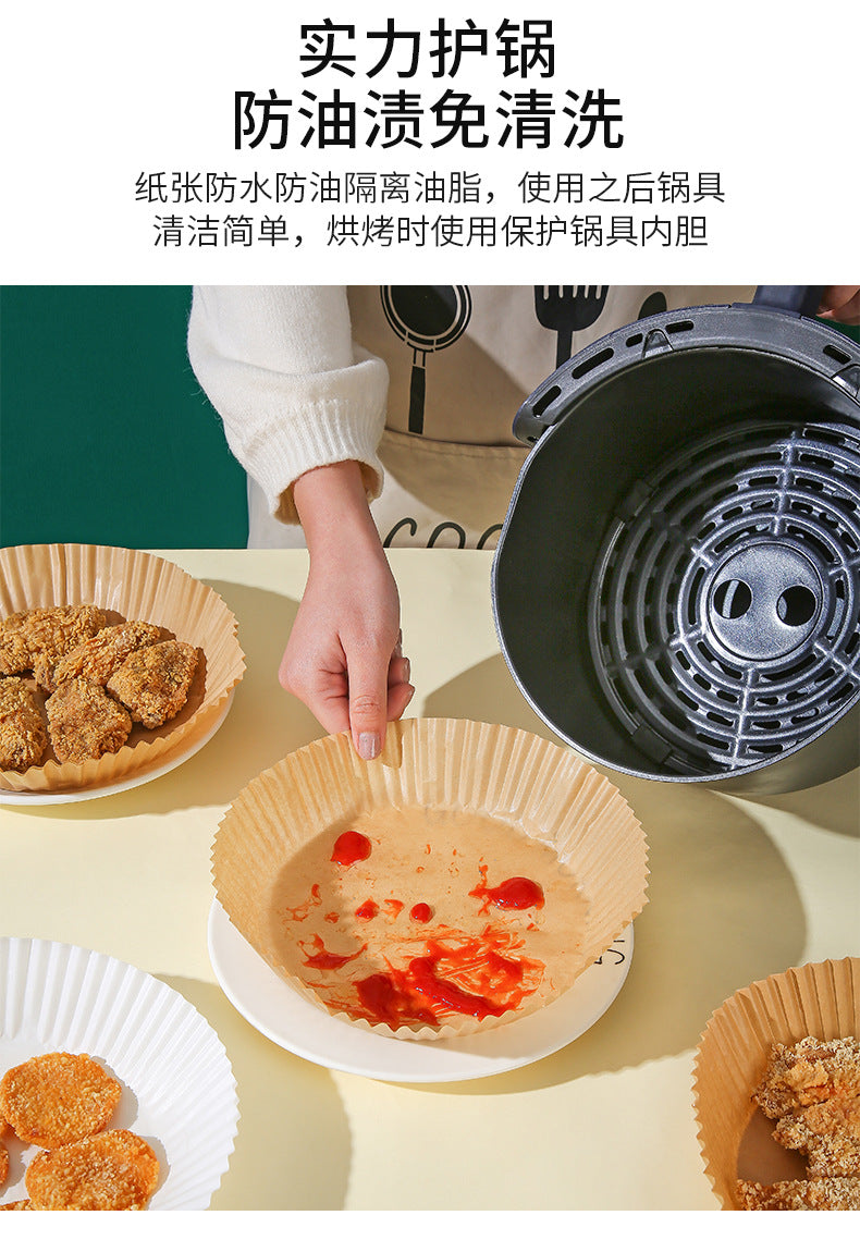 Non-Stick Air Fryer Paper Liner - Image 8