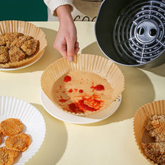 Non-Stick Air Fryer Paper Liner - Image 4