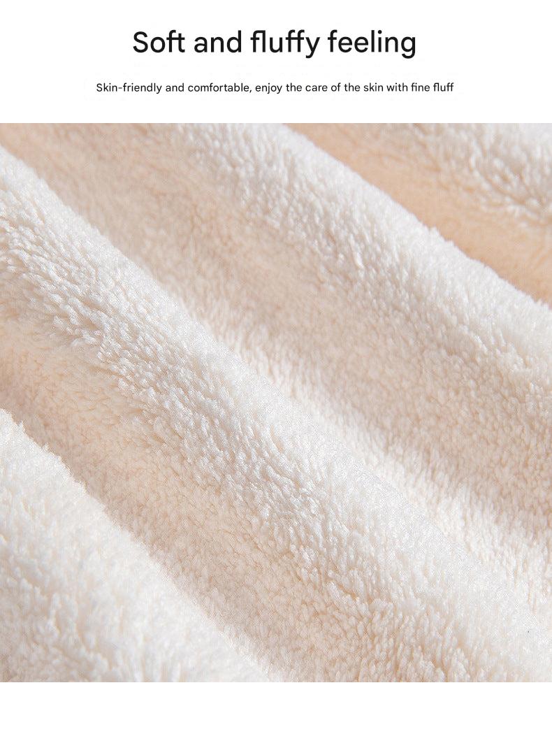 vibrant colours of coral velvet towels