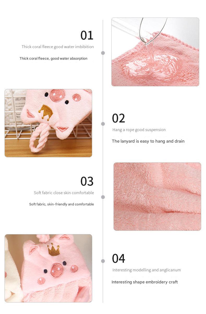 colourful hand towels for kids