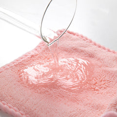 soft hand towel for kids in bathroom
