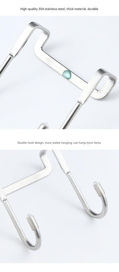 Sturdy hooks for bathroom or laundry use