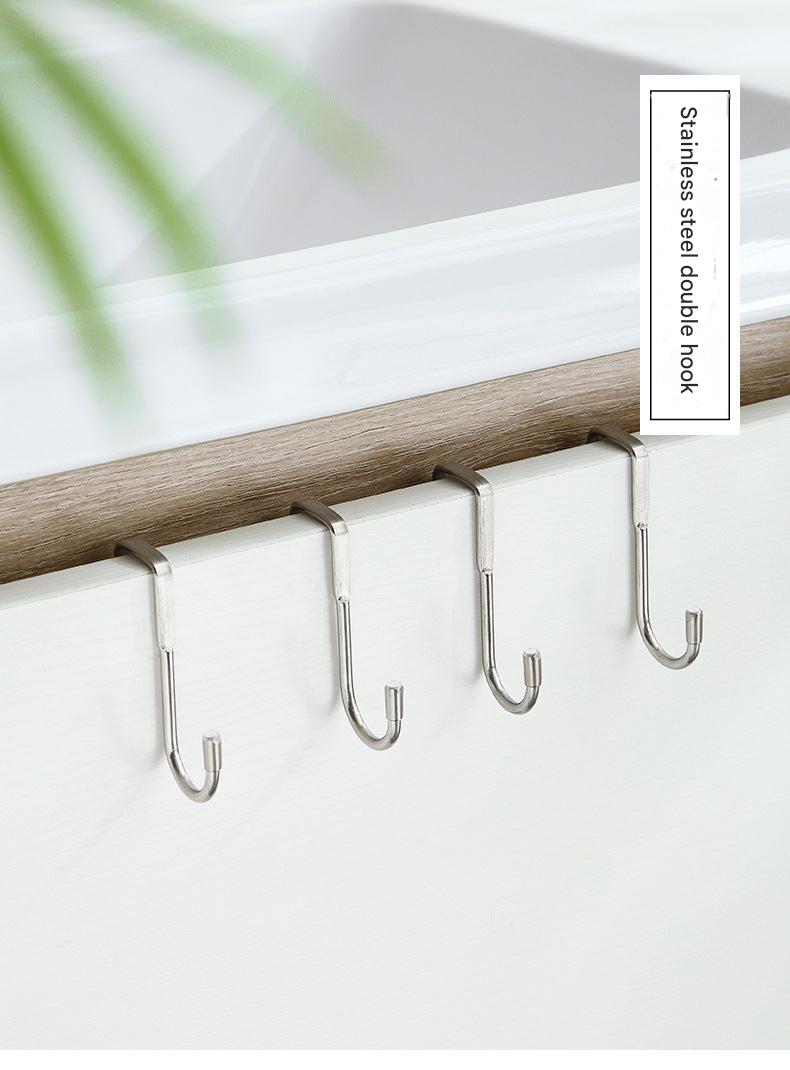 Versatile stainless steel hooks for home