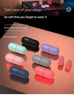 Noise-Canceling Foam Earplugs Image 2