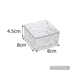 Clear desktop organizer for makeup and stationery - image 1