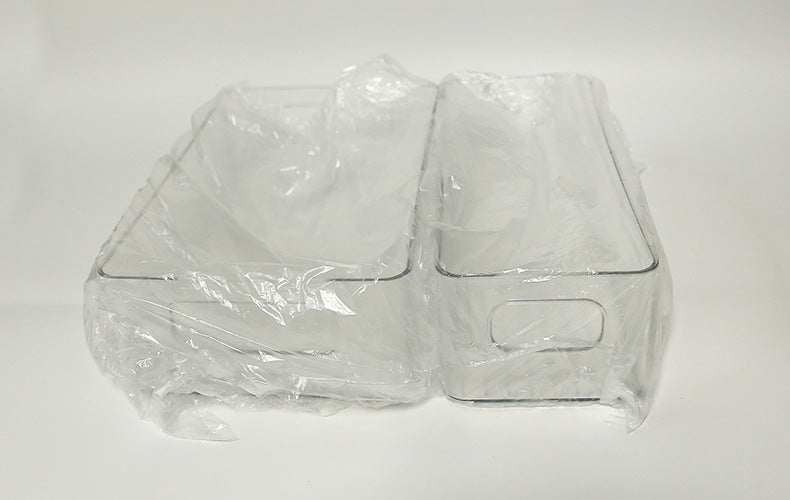 Clear desktop organizer for makeup and stationery - image 1