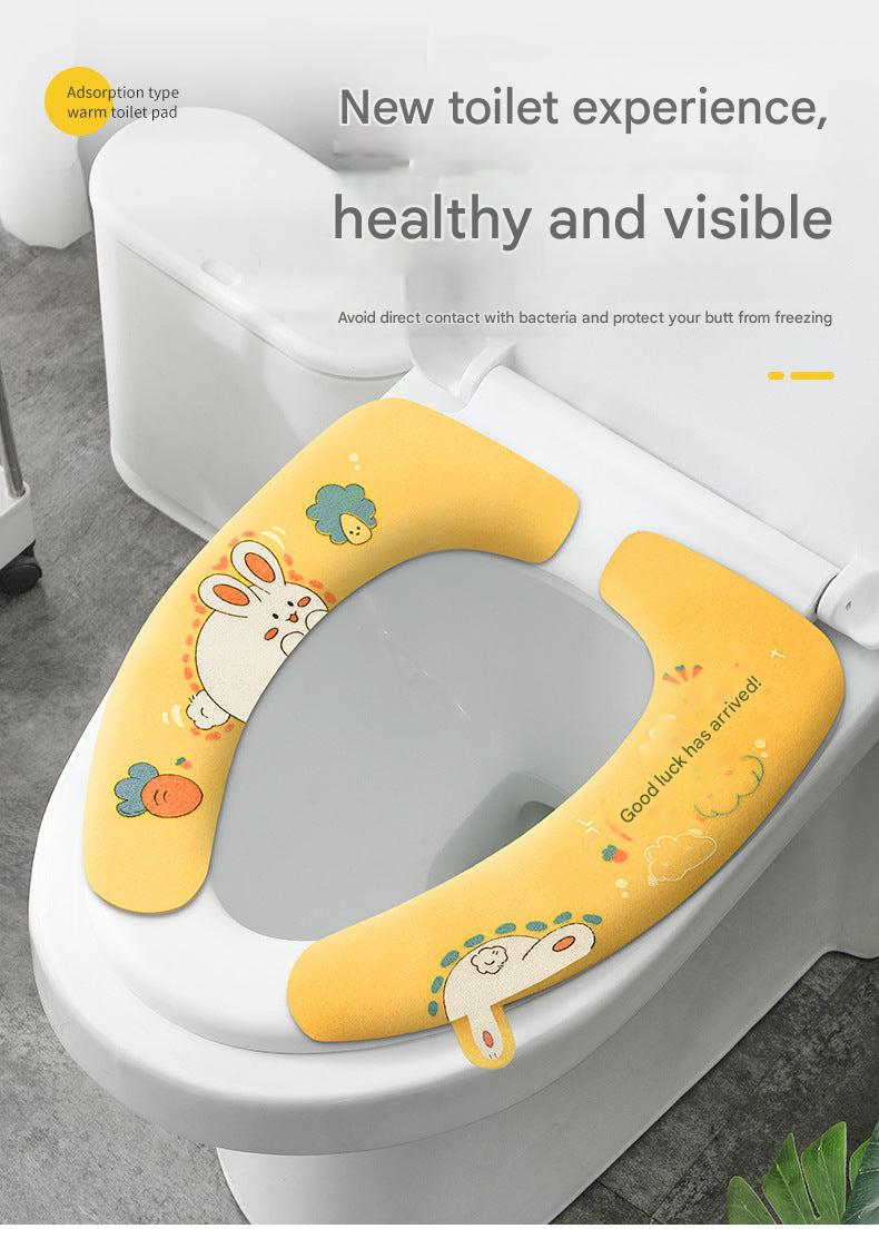 Water-resistant non-woven fabric toilet cushion