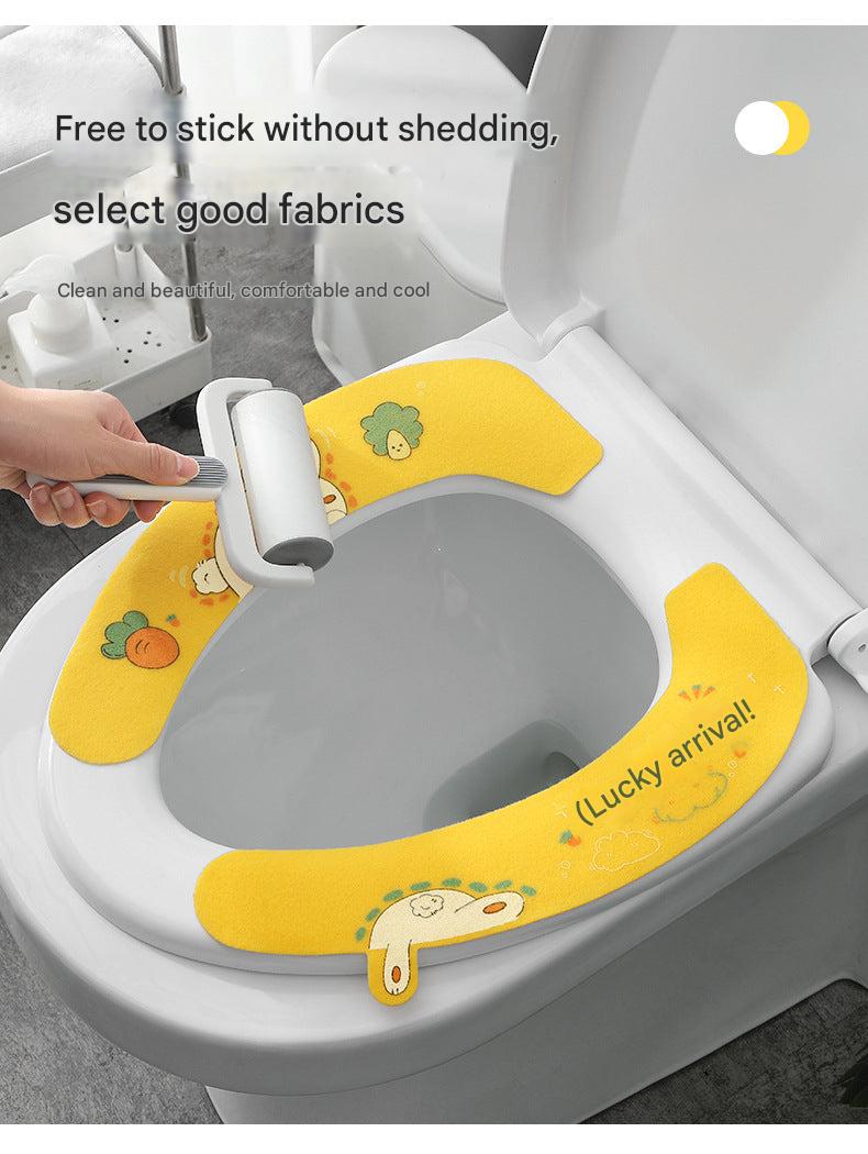 Year-round comfortable toilet seat