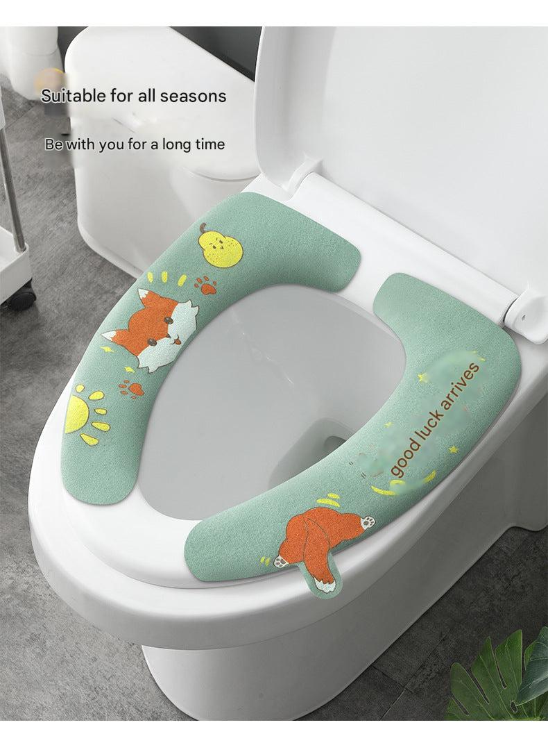 Water-resistant non-woven fabric toilet cushion