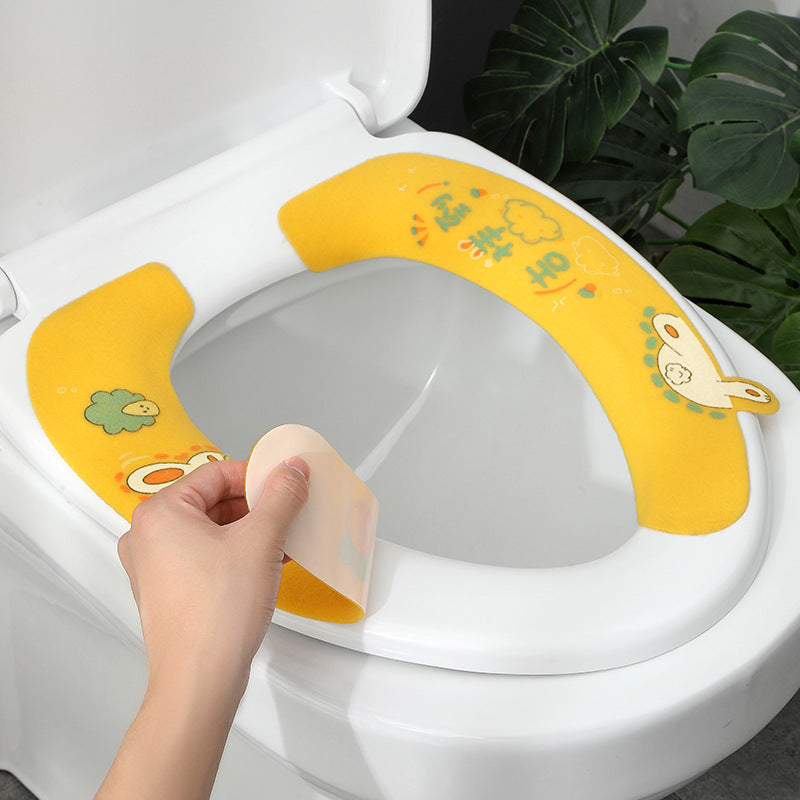 Universal fit toilet seat cushion