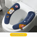 Year-round comfortable toilet seat