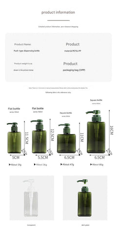 organised travel bottles for liquids
